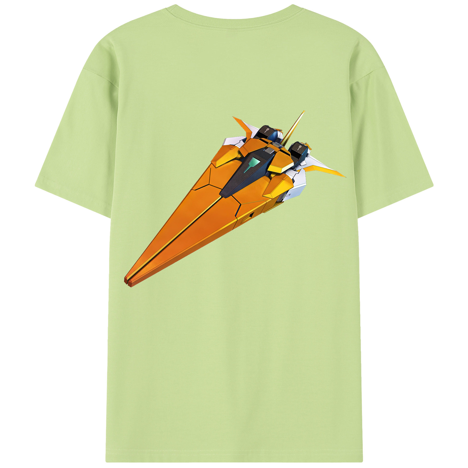 （画像用） 機動戦士ガンダム Mobile Suit Gundam 綿100％半袖Tシャツ（背面プリント）